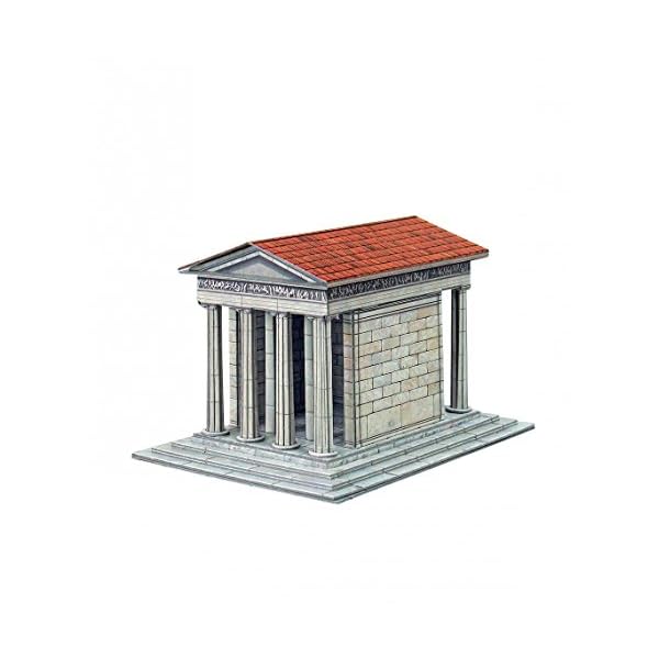 Umbum 338 Maßstab 1: 87 10 x 13 x 9 cm "Clever Papier Tempel der Welt Nice aptheros" 3D Puzzle