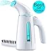 Hilife Steamer for Clothes Steamer, Handheld Garment Steamer Clothing, Mini Travel Steamer Fabric Steam Iron 240ml Big Capacity (Cyan Blue 2)