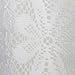 Lorraine Home Fashions Hopewell Lace Window Shade, 58-Inch by 63-Inch, White