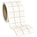 Angel Crafts Transfer Paper Tape: Craft Transfer Tape for Vinyl Application with Red Grid Lines - Self Adhesive Transfer Paper Roll Compatible with Cricut, Silhouette Cameo - 3 Inch by 25 Feet, White