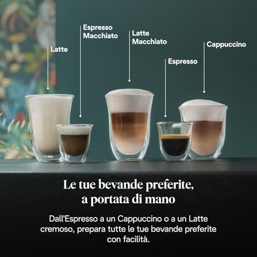 Dedica EC685.W Macchina da Caffè Espresso Manuale e Cappuccino, Caffè in Polvere o in Cialde E.S.E., 1350 W, Bianco