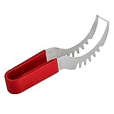INTERESTHING home Stainless Steel Watermelon Slicer Corer Knife with Silicone Handle The right slice As Seen On TV+ Fruit & Vegetables Peeler
