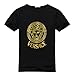 Versace Logo Men's Casual Crew Neck Cotton T Shirt