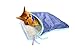 SmartyKat Cave Crawl Crinkle Sack Cat Toy, Gray