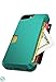 Smartish iPhone 5s Wallet Case -Wallet Slayer Vol. 1 for iPhone 5/5s by - Ultra Slim Protective Wallet Cover (Silk) - Pacific Green