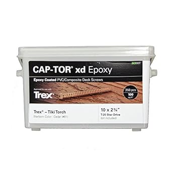 Amazon.com: Deckfast #81 Cedar (Matches TimberTech Pacific Teak) CAP