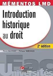 Introduction historique au droit