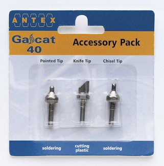 Antex XS040PK Gascat 40 tip pack