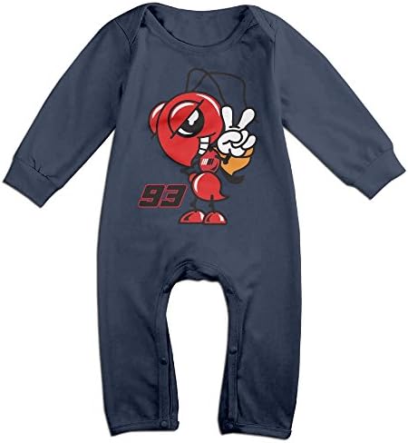 TKOTK Baby's Bodysuit Romper Jumpsuit Marc Marquez Navy