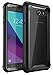 i-Blason Ares Series Designed for Galaxy Halo/J7 Sky Pro/J7 Perx/J7 2017 (SM-J727), Full-body Rugged Clear Bumper Case with Built-in Screen Protector, Not Fit J7 2018 (SM-J737)(Black)