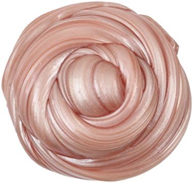 VENMO Glitter Metallic Color 60ml Floam Slime Non Broax And Non Toxic Soft Palydough DIY Clay Stress Relief Toy Kids DIY School Gift (Rose Gold)