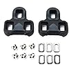 Fietsschoenen Fietsen Pedalen Schoenplaatjes Set Zelfvergrendelende Pedaal Spalk, compatibel met Look Keo Schoenplaatjes…
