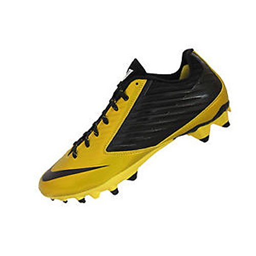 black and yellow youth football cleats