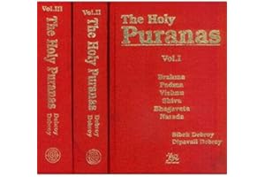 The Holy Puranas (Set Of Three Volumes) English Bibek Debroy And Dipavali Debroy