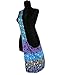 BenThai Products Hippie Hobo Sling Crossbody Bag Messenger Purse, Elephant Floral, Assorted Color