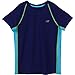 New Balance Boys' Big Short Sleeve Performance T-Shirt with Side Panels, Basin/Bayside, 14-16