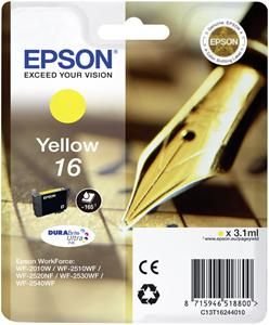 Epson T1624 16 Series-Yellow - 165 pages) Ink Cartridge for Epson Workforce WF - 2010w