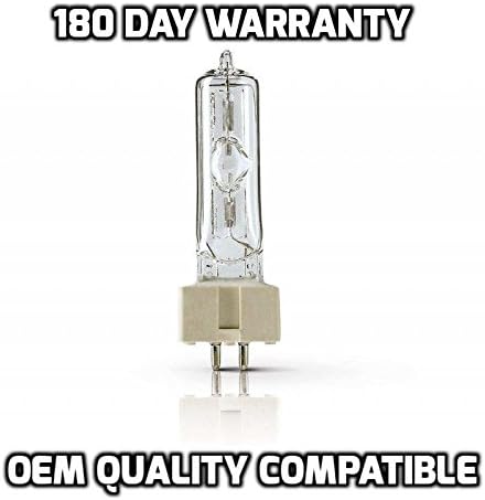 American DJ Accu Spot 575 MSR575/2, MSR 575W /2, Elation, Philips 245209 , OEM Quality Replacement for Roto-Sphere, Rotosphere, Zodiac lamp 100w 24v G635 Halogen light Bulb