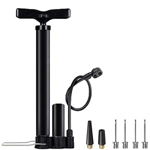SZSHIMAO High Pressure Bike Floor Pump, Bicycle Pump, Bike Pump, Stand Pump 160PSI with Presta &Schrader Valves, Bike…