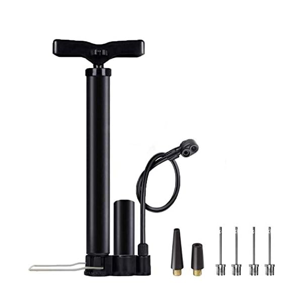 SZSHIMAO High Pressure Bike Floor Pump, Bicycle Pump, Bike Pump, Stand