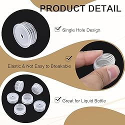 PATIKIL Bottle Adapter 0.87"/20mm, 25 Pcs Press in