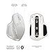 Logitech MX Master 2S Wireless Mouse – Use On Any Surface, Hyper-Fast Scrolling, Ergonomic Shape, Rechargeable, Control up to 3 Apple Mac and Windows Computers (Bluetooth or USB), Light Grey