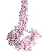 PARTY JOY Artificial Cherry Blossom Garland Hanging Vine Silk Garland Wedding Party Decor,(2, Pink) primary