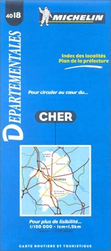 Download Carte routière : Cher, 4018, 1/150000 PDF