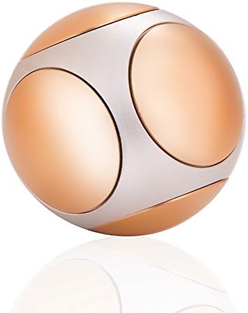 MAXAH Ball Sphere Football Hand Fidget Spinner High Speed Alloy Gyroscope Focus Toy Stress Reducer Relieve Anxiety and Boredom