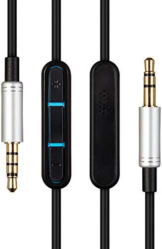 Cordable Replacement Audio Cable Suitable for Sony MDR Series – Upgrade Cable Compatible with MDR Series Headphones with Remote and Microphone