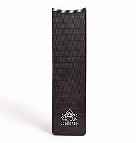Authentic Cooboard Balayage Board with Teeth | Original Highlighting Paddle from The Maker of Cooboard Hair Highlighting Kit | Easy to Clean, Sturdy, Lightweight (Cooboard XL Black)