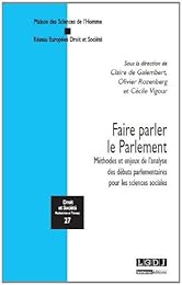 Faire parler le parlement