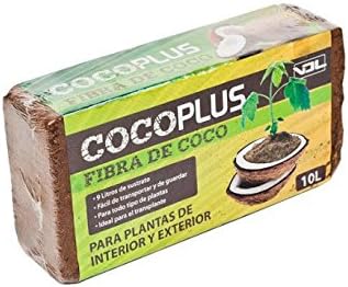 Sustrato / Bloque / Ladrillo de Fibra de coco deshidratado (650g-10L)