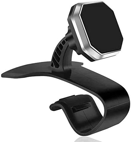 Mobile Phone Bluetooth Universal Tripod Car Mount Mobile Phone Holder Magnetic,Car Cradle HUD Stand 360 Degree Rotatable Adjustable, Compatible for iPhone,Samsung, Smartphones, iPad, Tablet, GPS Artif