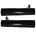 Brock Replacement Pair Set Outside Door Handles compatible with Pickup SUV 15969376 20338488