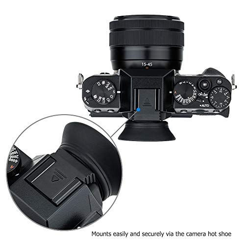 Œilleton en Caoutchouc pour Fujifilm Fuji X-T30 X-T20 X-T10(Installation de Montage sur Chaussures Chaudes) - Image 4