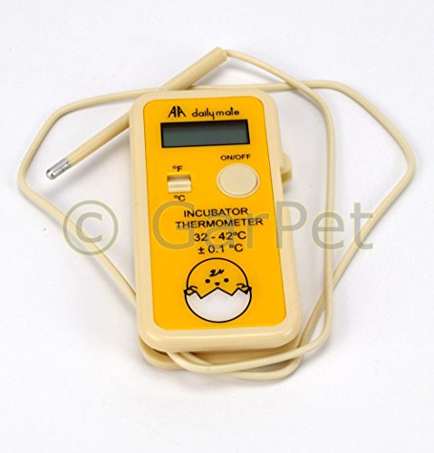 GarPet Digitales Brutthermometer Hühner Geflügel Thermometer für die Brutmaschine Brutautomat Inkubator Brüter – Bild 4