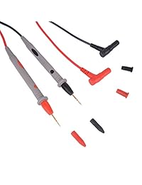 Baitaihem 2 pares de cables universales de prueba de multímetro digital para probes, cable de bolígrafo de 20 A 1000 V