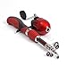 Lixada Fishing Rod Reel Combos 1.4m Portable Mini Telescopic Fishing Pole & Closed Reel Set Full Fishing Kit