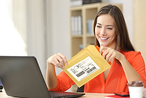 DigiOrange 2000 Premium Self Adhesive White Blank Half Page Shipping Labels 8.5 x 5.5 for Laser Inkjet Printer - Thumbnail 3