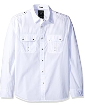 Men's Skull Print Shirt