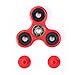 KASST Stress Reducer, Hand Tri-Spinner Fidget Spinner Toy Perfect for ADD, ADHD, Anxiety and Autism Adult Children, Red