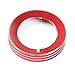 JOIN-WIT Headlight Switch Knob Cover Ring Trim for Ford F150 XLT 2016 2017 & Mustang 2015 2016 (Red)