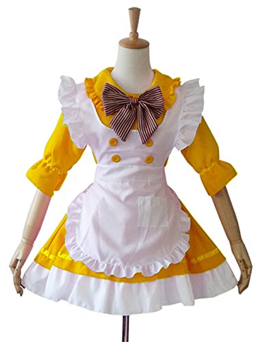 Nawty Fox Lolita Cosplay French Maid-Yellow