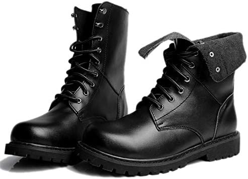 Men Casual Shoes Genuine Leather Vintage Martin Boots