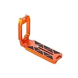 3 Legged Thing QR11-LC Universal L Bracket with Quick Release Cable Access Switch from Portrait to Landscape (Orange)