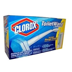 Amazon.com: Clorox Toilet Wand Cleaning System Starter Kit with 20 ...