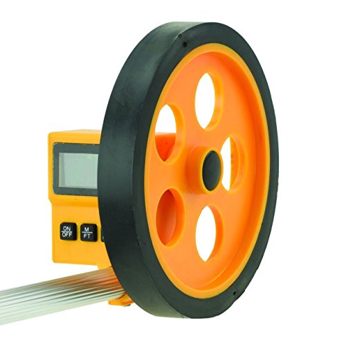 Tooluxe 01594L Rolling Measuring Wheel, 10,000 Feet, Large LCD Display, Telescoping Handle - Thumbnail 3