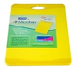 Microban Antimicrobial Cutting Board 14.5 by 10- Inch, Yellow