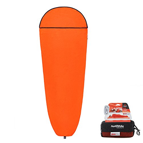 Tentock THERMOLITE HEAT Single Sleeping Bag Liner Envelope/Mummy Sleeping Sack Portable Adult 3 Season Travel Sheet for Camping Hiking Backpacking Road-trip(Mummy)